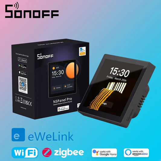 SONOFF NSPanel Pro 86: Smart Home Touchscreen Control Panel with Zigbee 3.0 Gateway